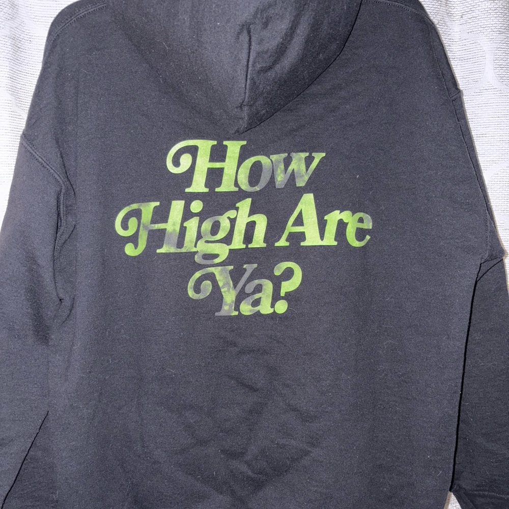 Jeffree Star Black Hoodie with Green Star Logo